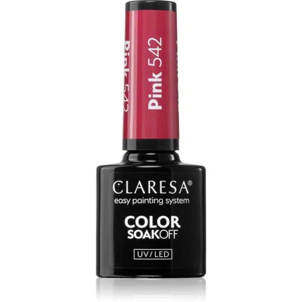 Claresa SoakOff UV/LED Color Balloon Journey gelový lak na nehty odstín Pink 542 5 g