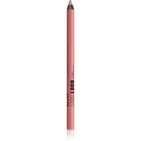 NYX Professional Makeup Line Loud Vegan konturovací tužka na rty s matným efektem odstín 04 Born To Hustle 1,2 g