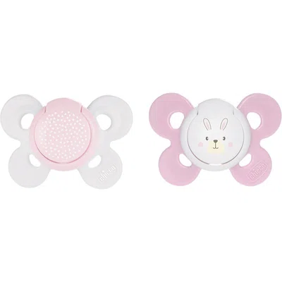 Chicco Physio Comfort 2-6 m dudlík Girl-Dots/Rabbit 2 ks