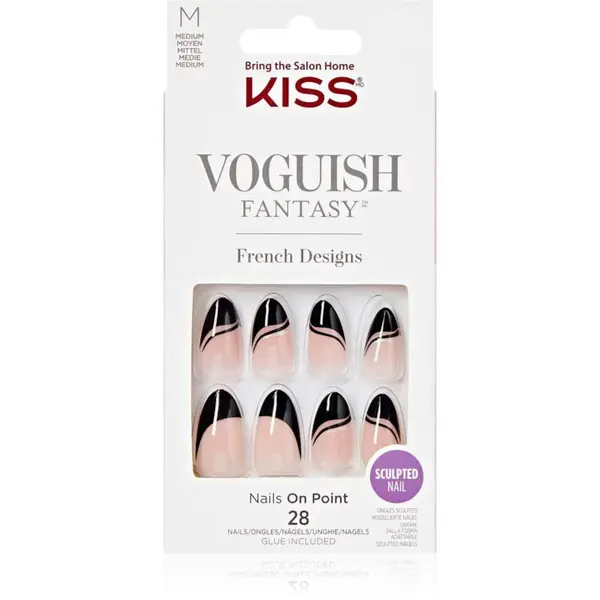 KISS Voguish Fantasy Magnifique umělé nehty medium Magnifique 28 ks