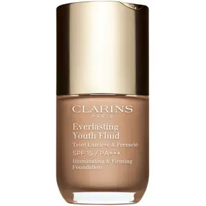Clarins Everlasting Youth Fluid Foundation rozjasňující make-up SPF 15 odstín 112 Amber 30 ml