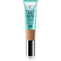 IT Cosmetics Your Skin But Better CC+ Natural Matte CC krém pro matný vzhled SPF 40 Tan 32 ml