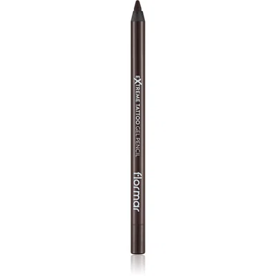 flormar Extreme Tattoo Gel Pencil voděodolná gelová tužka na oči odstín 02 Walnut 1.2 g