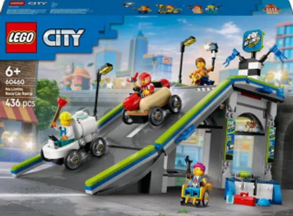 Tvoje pravidla: Závodní dráha s rampami - Lego City (60460)