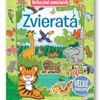 Kniha plná samolepiek Zvieratá