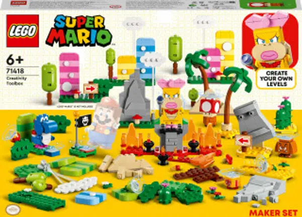 Tvořivý box – set pro tvůrce - LEGO Super Mario (71418)