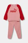 Detská tepláková súprava Puma MINICATS ESS Raglan Crew Set FL INF