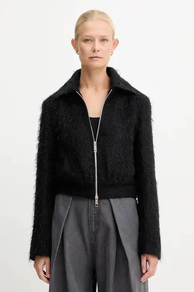 Bunda s prímesou vlny BOSS Jocalen