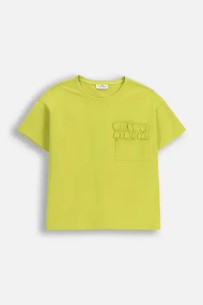 Dětské tričko Coccodrillo zelená barva, CRAFT PUNK GIRL JUNIOR