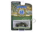 1942 Ford Fordor Deluxe "Army Staff Car" Matt Olive Green "Battalion 64" Series 4 1/64 Diecast Model Car by Greenlight