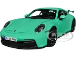 Porsche 911 GT3 Light Green 1/24 Diecast Model Car by Bburago