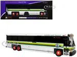 MCI D4500CT Commuter Coach Bus "Golden Gate Transit San Francisco" White with Green Stripes "The Bus &amp; Motorcoach Collection" Limited Edition to
