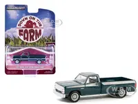 1982 Dodge Ram W250 Power Ram Pickup Truck Seaspray Green Metallic "Down on the Farm" Series 9 1/64 Diecast Model by Greenlight