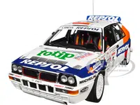 Lancia Delta HF Integrale Evoluzione 2 Carlos Sainz - Luis Moya "Jolly Club" "Tour de Corse - Rallye de France" (1993) 1/18 Diecast Model Car by Kyos