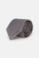 Hedvábná kravata Michael Kors béžová barva, MK0DT00185