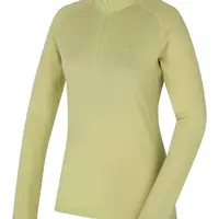 Husky Merow Zip L M, light green Merino termoprádlo triko