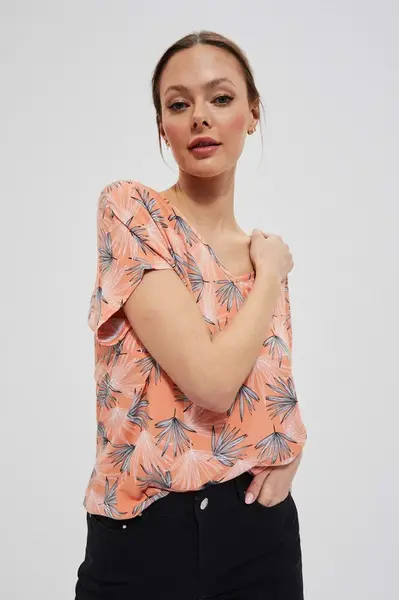 Viskózová košile s otevřenými zády