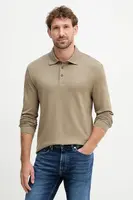 Bavlněné tričko s dlouhým rukávem BOSS Pado 30