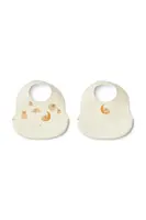 Dětský bryndáček Liewood Ember Printed Bib 2-pack 2-pack LW20119