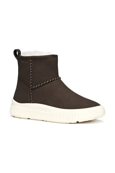 Zimní boty Geox LAQUINNY hnědá barva, J56M3C.000AU