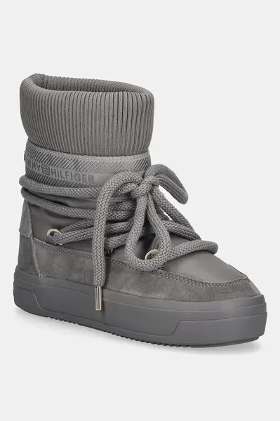 Sněhule Tommy Hilfiger LOGOTAPE SNOWBOOT WARM
