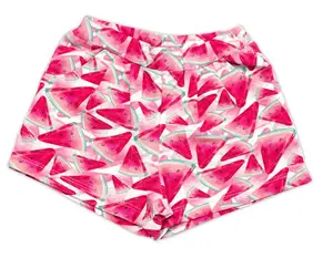 Mrofi Dívčí kraťasy s kapsami, bavlna Melouny, , růžové,vel. 86