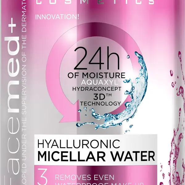 Eveline Facemed+ Hyaluronová micelární voda 400 ml