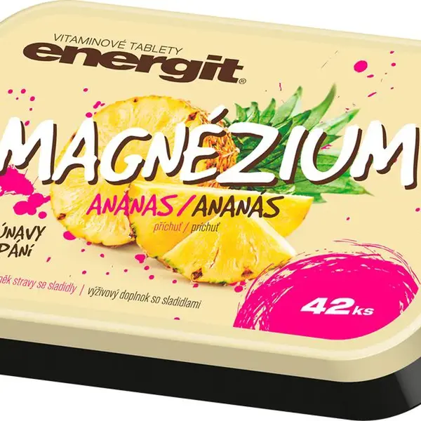 Energit Magnézium ananas 42 tablet
