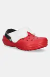Dětské pantofle Crocs CLASSIC LINED SANTA CLOG