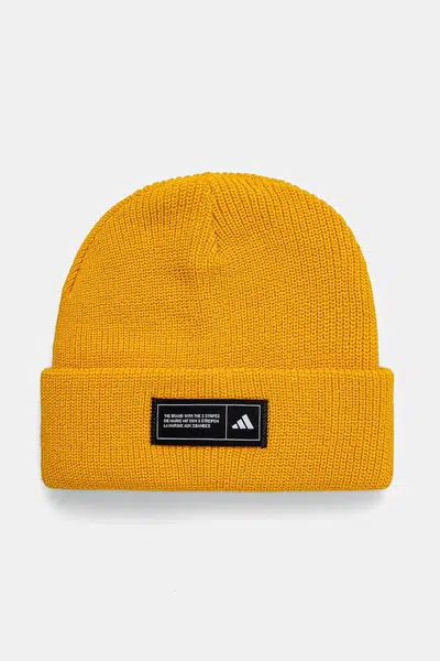 Čepice adidas Essentials oranžová barva, JF3163