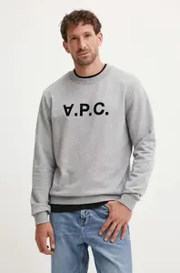 Bavlněná mikina A.P.C. sweat standard grand vpc GOTS