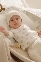 Kojenecká sada Mayoral Newborn béžová barva, 9906