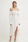 Šaty The Sleeper bílá barva, maxi, WADR02F013N
