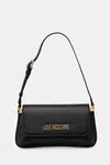 Kabelka Love Moschino černá barva, JC4058PP1