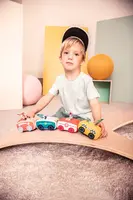 Lilliputiens Pull-back autíčko s dráčkem Joem