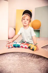 Lilliputiens Pull-back autíčko s dráčkem Joem