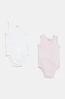 Bavlněné kojenecké body United Colors of Benetton 3-pack