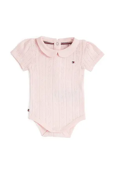 Bavlněné kojenecké body Tommy Hilfiger KN0KN02034