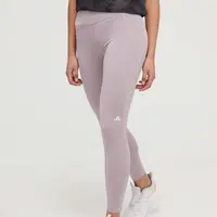 Běžecké legíny adidas Performance Daily Run fialová barva, IU1649