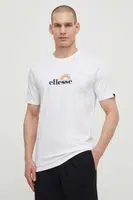 Bavlněné tričko Ellesse Trea T-Shirt bílá barva, s potiskem, SHV20126