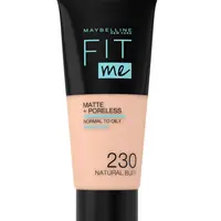 Maybelline Fit me Matte + Poreless odstín 230 Natural Buff make-up 30 ml