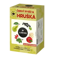 Leros Čajový dýchánek Černý rybíz&hruška 20x2,5 g