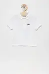 Dětská bavlněná polokošile Lacoste