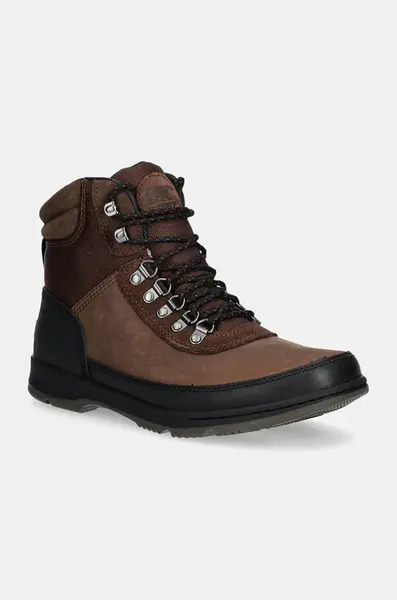 Boty Sorel ANKENY II HIKER PLUS WP pánské, hnědá barva, 2084841256