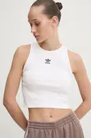 Top adidas Originals Essential dámský, bílá barva, JC9007
