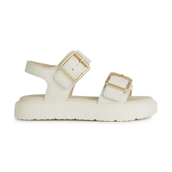 Dětské sandály Geox SANDAL KODETTE béžová barva