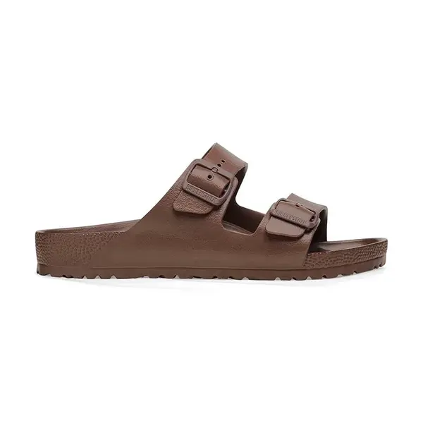 Pantofle Birkenstock Arizona Eva pánské, hnědá barva, 1027328