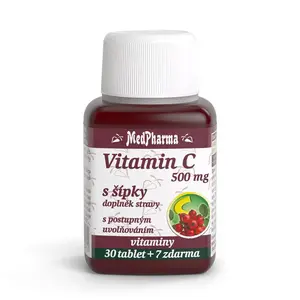 MedPharma Vitamin C 500 mg s šípky 37 tablet