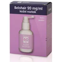 Belohair 20 mg/ml kožní roztok 60 ml
