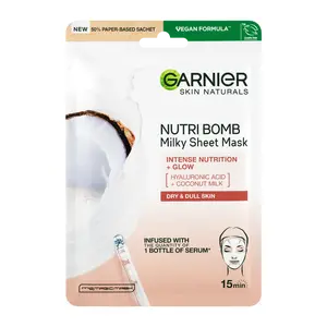 Garnier Skin Naturals Nutri Bomb pleťová maska pro suchou pleť 28 g